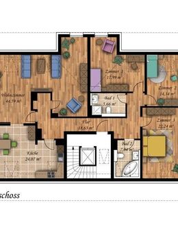 4 Zi. Dachgeschosswohnung in Bad Wiessee - Bad Wiessee