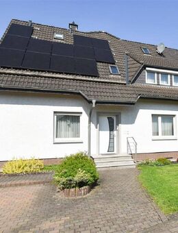 Gepflegte Doppelhaushälfte als Zweifamilienhaus in zentraler Lage von Bad Driburg! - Bad Driburg