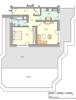 großzügige 2-Zimmer-Wohnung - Rastatt