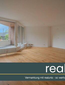 Käuferprovisionsfrei: Licht, Lage, Lebensqualität - 2 Zimmer mit Neckarblick - nur bei realunis - Mannheim