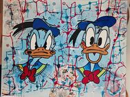 Donald trifft Pop-Art - Acryl auf Leinwand - Düsseldorf