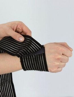 Hydas Stützbandage Universal-Gelenkbandage, Doppelpack - Stützt die Gelenke und Bänder (2-tlg), Ideal für Knie, Knöchel, Ellenbogen oder Handgelenk