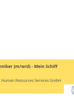 Bühnentechniker (w/m/d) - Mein Schiff - Berlin Mitte