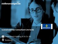 Sustainability Consultant (m/w/d) - Duisburg