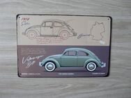 VOLKSWAGEN BEETLE –KÄFER von 1938 - Blechschild (20x30cm) - Leverkusen