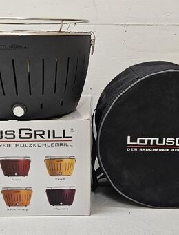 Lotusgrill G340 Ø32cm Anthrazit inkl. 4x AA Batterien - Ballwil