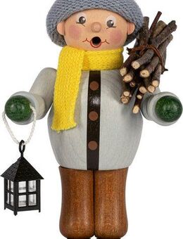 SAICO Original Räuchermännchen Winterkind, BxHxT: 11,5x21x10 cm