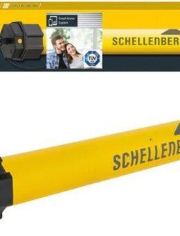 SCHELLENBERG Rollladenmotor Premium, Rohrmotor mit Funk Endlageneinstellung, geeignet für 60 mm Rollladenwellen, Maxi, 10 Nm, Zugkraft 20 kg