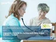 Logopäde (m/w/d) im Fachbereich Neurologie Vollzeit / Teilzeit - Bad Kissingen