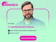 IT-Administrator/in (m/w/d) im Bereich Digitalisierung / Changemanagement - Kamp-Lintfort