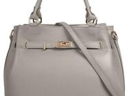 Samantha Look Henkeltasche, echt Leder, Made in Italy, geräumige Henkeltasche mit Smartphonefach
