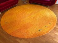 Runder Gabbeh Perser-Teppich 300cm orange 100% Wolle Regensburg - Regensburg