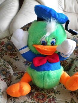 Plüsch-Disney?-Ente,ca. 20 cm - Linnich