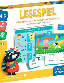 Clementoni® Spiel Education, Lese-Spiel, Lernspiel, Made in Europe