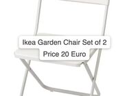 Gardern Chair White Set of 2 - Berlin Spandau