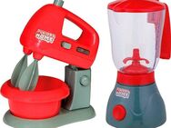 Happy People Kinder-Haushaltsset Standmixer und Mixer mit Topf, mit Licht- und Soundeffekt