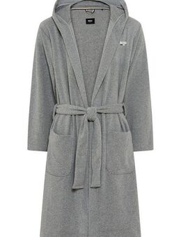 BOSS Bademantel, Wirkfrottee, Kapuze, Gürtel, mit Kapuze, weich und bequem