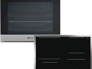 BAUKNECHT Backofen-Set BAKO 800 PYRO IND, mit 2-fach-Teleskopauszug, Pyrolyse-Selbstreinigung, PowerHeißluft