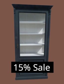 Sale 15%, Vitrine, Glas-, Geschirrschrank im Landhaus Stil (079) - Kirchheim (Neckar)