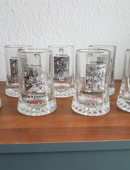 8 Gilde Sammel Krüge. Glaskrüge - Kassel Brasselsberg
