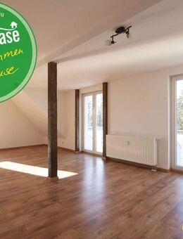 Wohnen mit zwei sonnigen Balkonen und Traum-Gärtchen! - Hainichen (Sachsen)