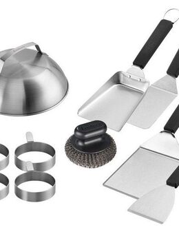 Enders® Grillbesteck-Set Plancha-Set, 10-teilig, aus Edelstahl