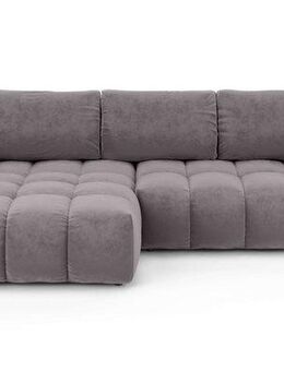 OTTO home Ecksofa AZITA klein optionale Schlafsofa mit Bettkasten, B/T/H: 270/166,5/84cm, L-Form mit Wellenunterfederung, Bubble-Optik
