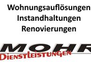 Wohnungsauflösung, Entrümpelung, Räumung in Würzburg & Umgebung MOHR Dienstleistungen - Hettstadt