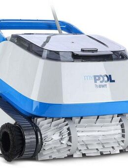 my POOL BWT Poolroboter POWER ONE4ALL PREMIUM Nachfolger für POWER 4.0, Mit Kabel, reinigt Boden, Wand und Wasserlinie