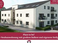 Place to be! Helle Neubauwohnung mit großem Balkon und eigenem Stellplatz - Tostedt