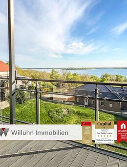 Exklusiv leben im Altwerk Pouch: Traumwohnung im Loftstil und direktem Seeblick - Muldestausee