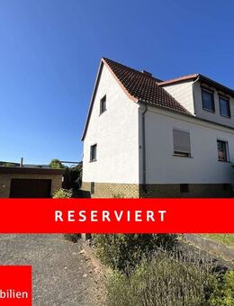 Doppelhaushälfte in ruhiger Wohnlage von Eschwege! - Eschwege