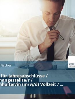 Fachkraft für Jahresabschlüsse / Steuerfachangestellte/r / Bilanzbuchhalter/in (m/w/d) Vollzeit / Teilzeit - Berlin