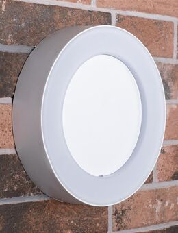 10xLED Wandlampe Außenleuchte Circular Weiß rund Ø20cm IP54 13W 700lm UVP490€ - Ergoldsbach