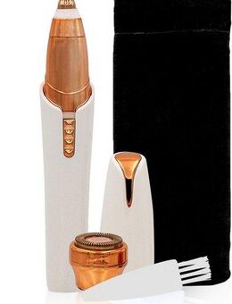 MediaShop Elektrogesichtshaarentferner ROXY Perfect Brows, Aufsätze: 2, 2in1 für Augenbrauen und Gesichtshaare