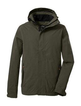 Killtec Outdoorjacke KOS 87 MN JCKT_XENIOS 100% wasser- und winddicht, abzippbare Kapuze, verstellbare Bündchen