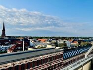 + Liebhaber aufgepasst: Saniertes Penthouse in den Buntgarnwerken mit Panoramablick über Leipzig! + - Leipzig