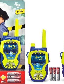 Dickie Toys Walkie Talkie Police, (2-St)