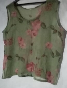 Schöne Durchsichtiges Natur Chiffon Top, Größe M/L, neu - Eggenfelden