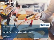 Verkäufer*in Einzelhandel (m/w/d) - Klettgau