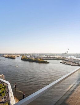 Exklusive Vier-Zimmer-Wohnung im Luxustower FiftyNine mit Weitblicken über die Elbe - Hamburg