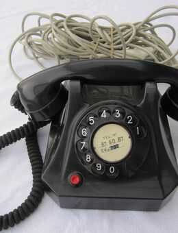 Vintage Telefon-Apparat, Modell 50, schwarz - Horgen