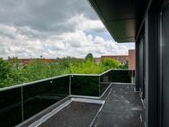 Erstbezug: Exklusives Penthouse mit umlaufender Dachterrasse 'Wohntraum Grüner Bogen' - Leipzig