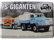 PS Giganten - Verein historischer Nutzfahrzeuge Hartmannsdorf - Blechpostkarte mit Umschlag - Doberschütz