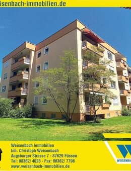 Renovierte 3-Zimmer-Wohnung in bevorzugter Lage - Füssen