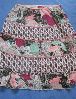 NEUw * Paisley * Boho * Ethno * Gipsy * Hippie * Festival Style * A- Linie * Stufen * Rock "XX BY MEXX" Gr. 36- 38/ S * aqua- mint- grün * pink * schwarz * - Riedlingen