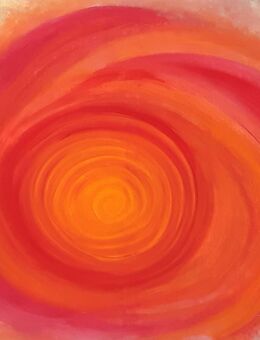 Bild Abstrakt Gemälde Acryl Leinwand Modern Original Unikat 75 x 115 cm - Lüneburg