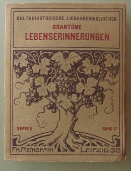 Brantô̂me: Lebenserinnerungen (ca. 1910er/20er-Jahre) - Münster