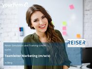 Teamleiter Marketing (m/w/x) - Berg (Regierungsbezirk Oberbayern)
