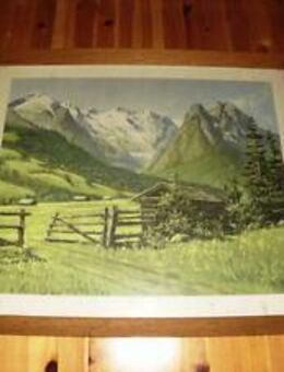 Druck des Bildes "Zugspitze" von P. Balten - Merkelbach